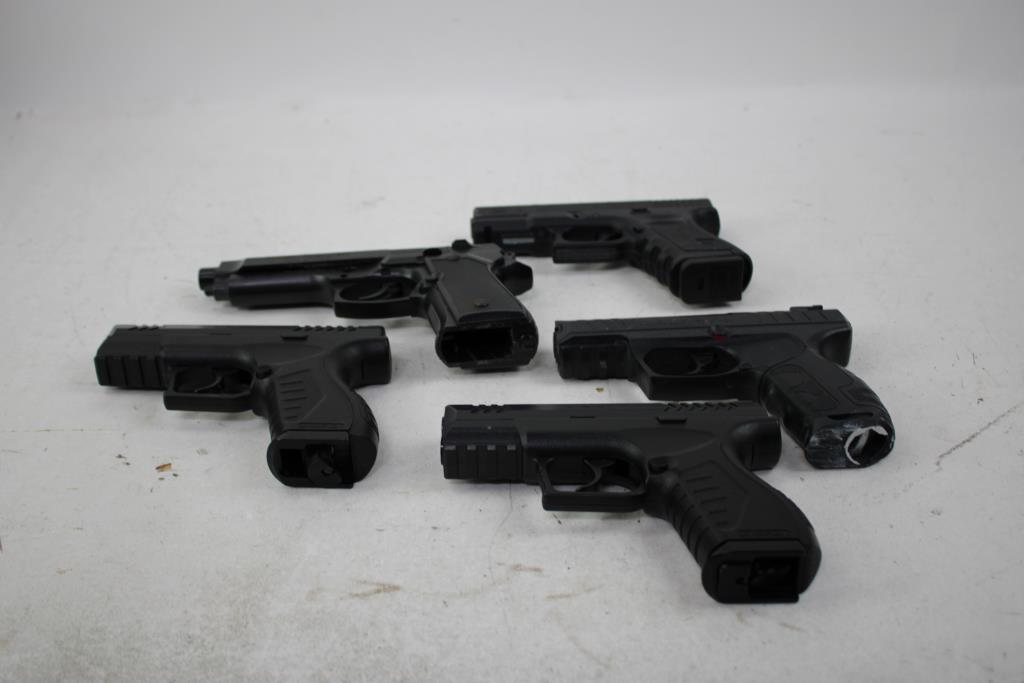 Powerline 436, 340, Glock 19, Umarex XBG Air Pistols, 5 Pieces