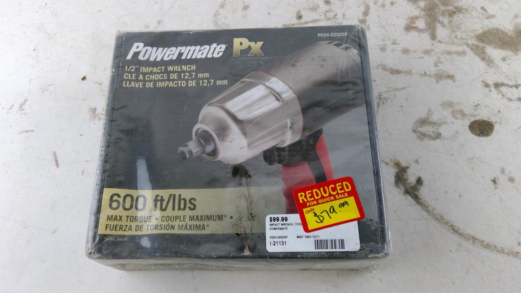 Powermate PX 1/2" Impact Wrnech