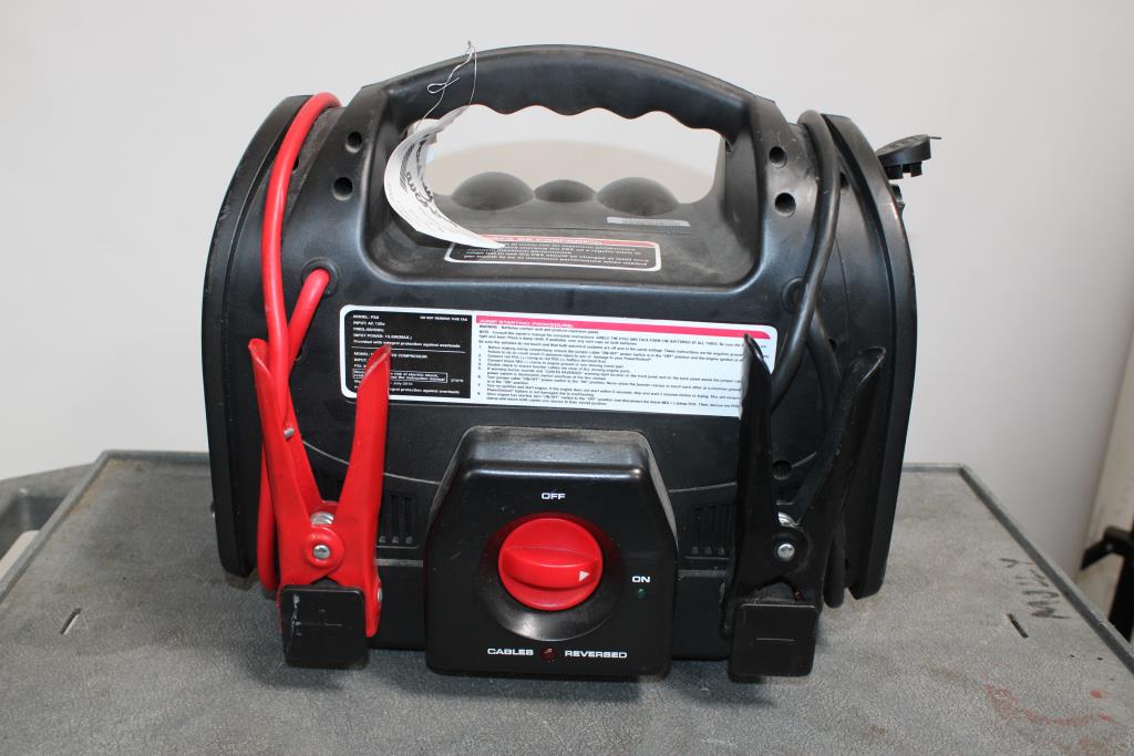PowerStation PSX Automotive Battery Jumpstarter With Inflator