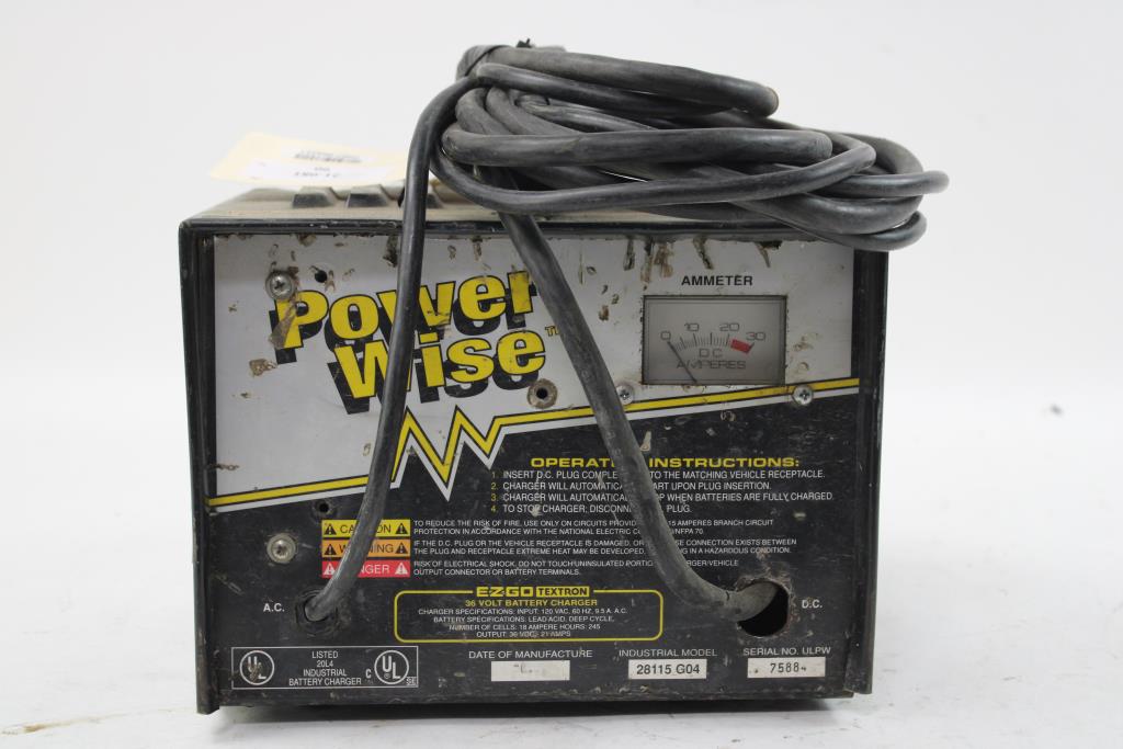PowerWise 36V Charger 28115G04 Property Room