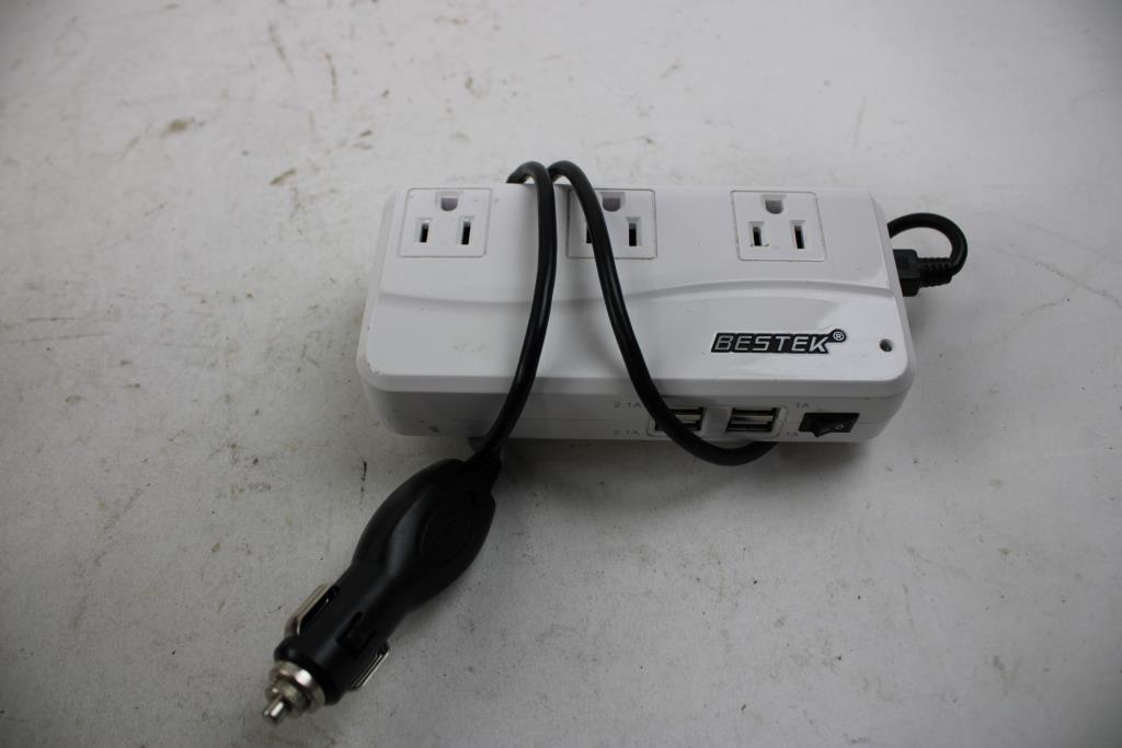 Powrun Jump Starter, Microfiber Car Wash Kit, BestTek Portable Power Inverter, 3 Pieces