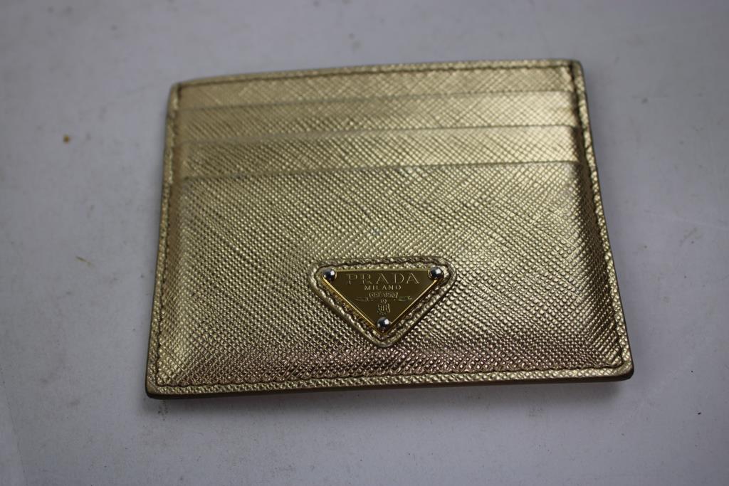 Prada Card Holder - Doublechecked By Entrupy