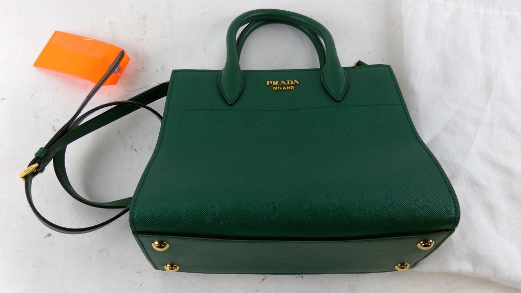 Prada Hand Bag - Doublechecked By Entrupy