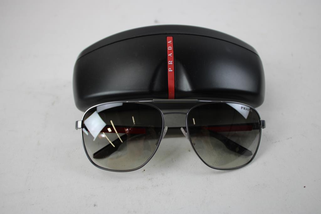 Prada Linea Rossa Oval Prescription Sunglasses