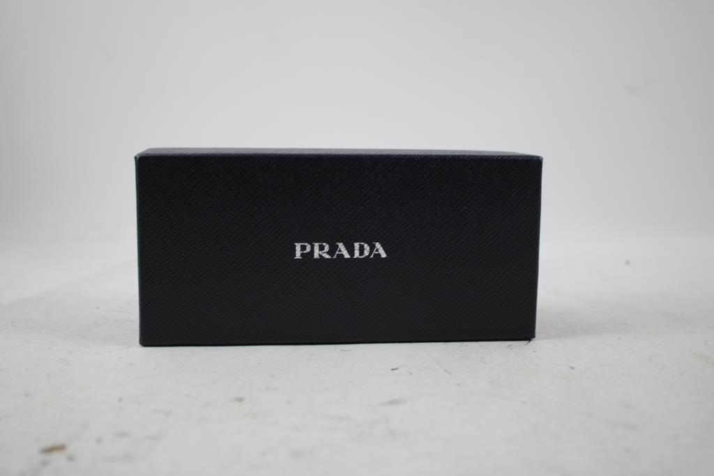 Prada Rectangle Unisex Sunglasses, Black