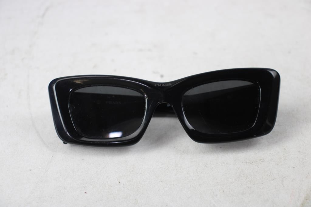 Prada Women's SPR 13Z Black Sunglasses