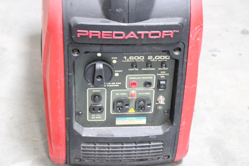 Predator 2000 Inverter Generator Property Room