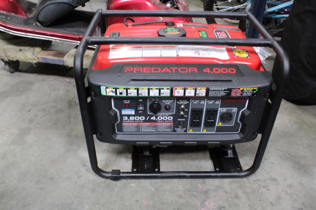 Predator 4000w Generator Property Room