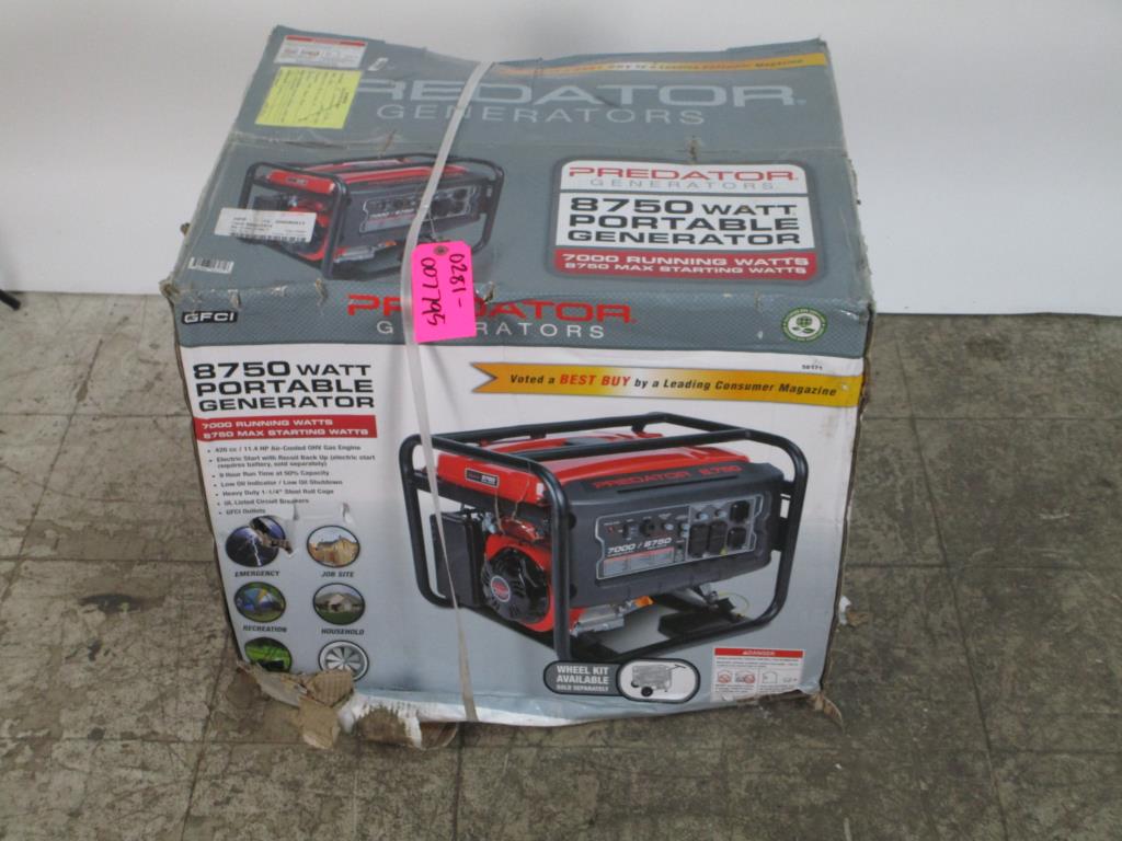 Predator Generator Property Room