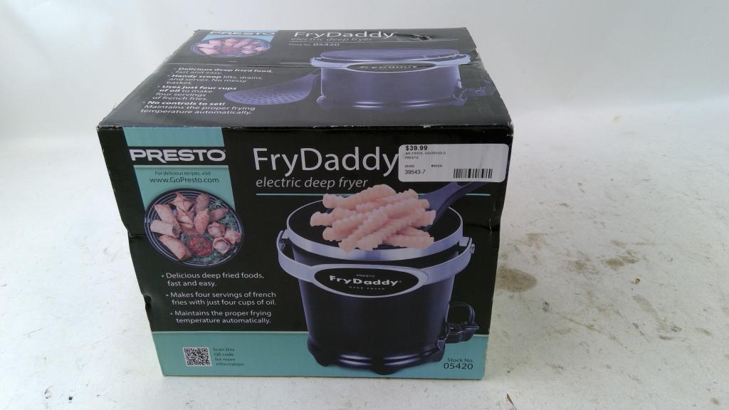 Presto Fry Daddy Electric Deep Fryer