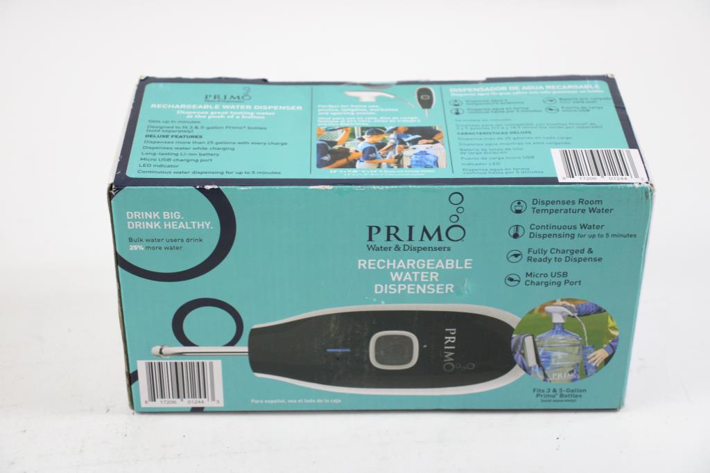 Primo Rechargeable Water Dispenser Property Room