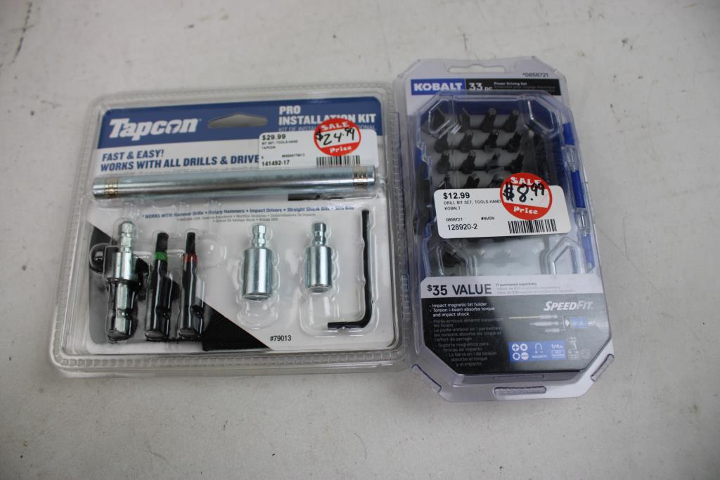 Pro Installation Kit, Right Angle Attachments, Kobalt Power Driving Set, 4 Pieces