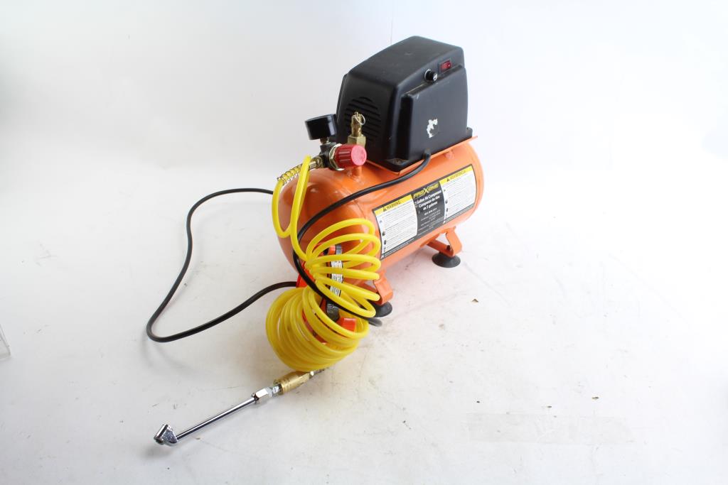 Pro X One 2 Gallon Air Compressor Property Room Pro X One 2 Gallon Air Compressor