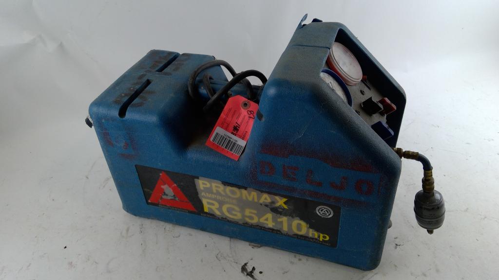 Promax Refrigerant Recovery Machine