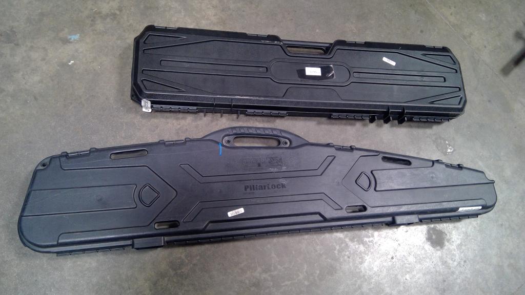 Pro-Max Single Scoped Rifle Hard Case With Riflle Hard Case 2 Pieces
