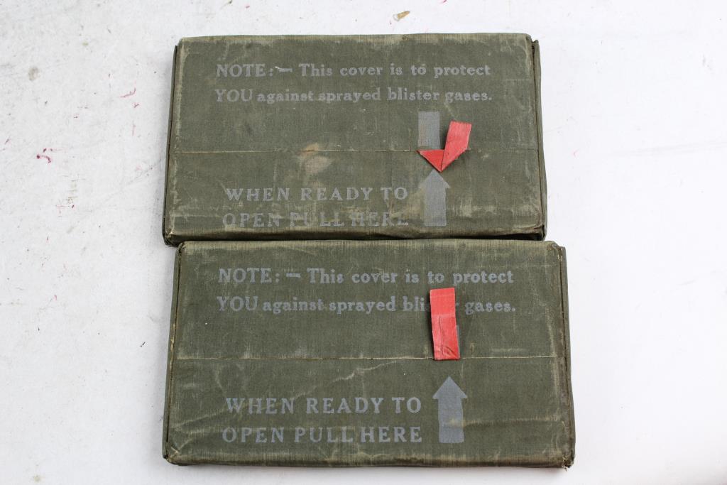 Protective Individual Cover, 72C1000 Dec 9 1944 2 Items Property Room