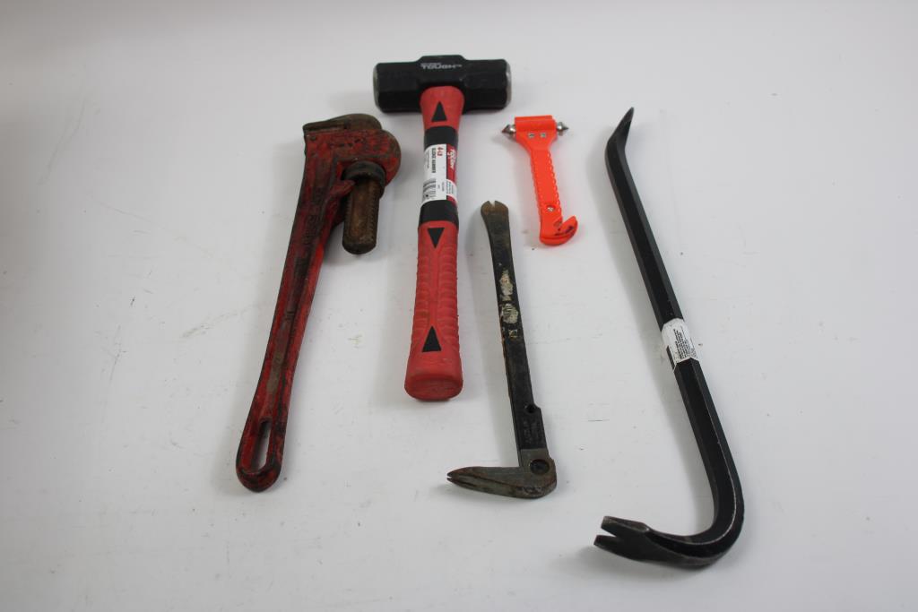 Pry Bars, Hammers And More 10+ Pieces Property Room