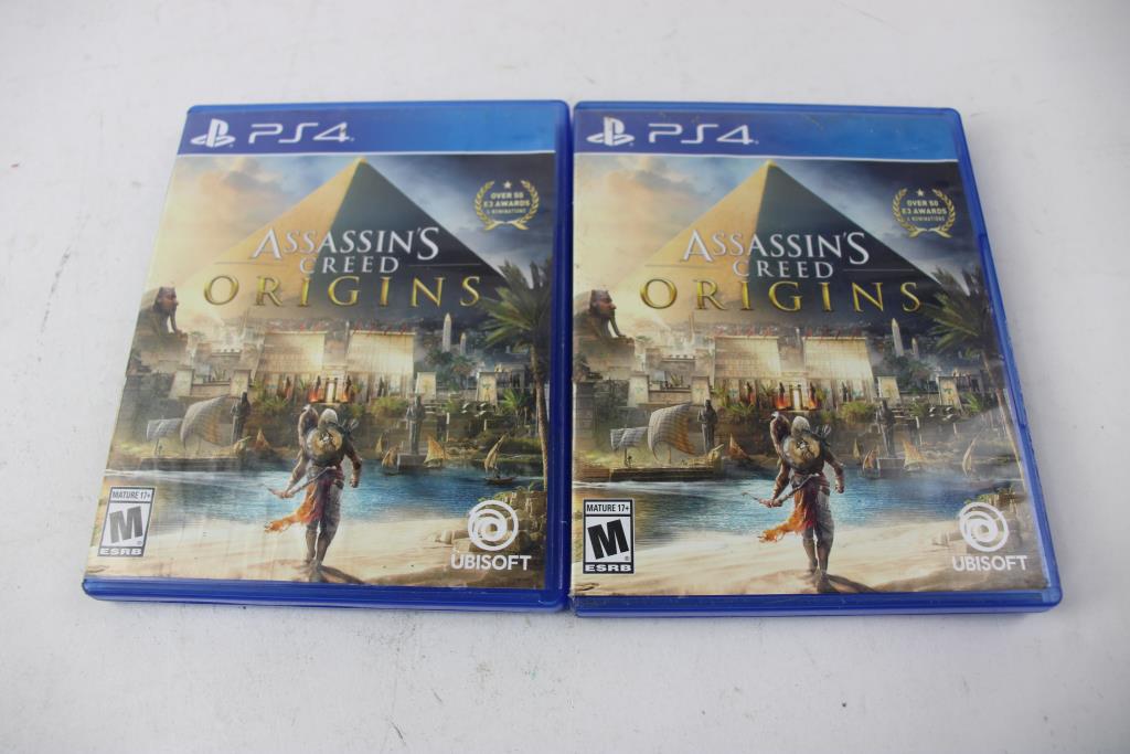 PS4, Xbox Games, Assassins Creed Origins, 3 Pieces