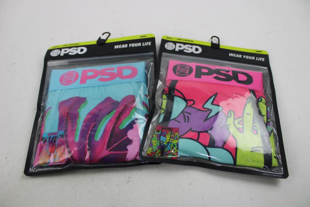 Psd Boxer  Large - 2 Pieces