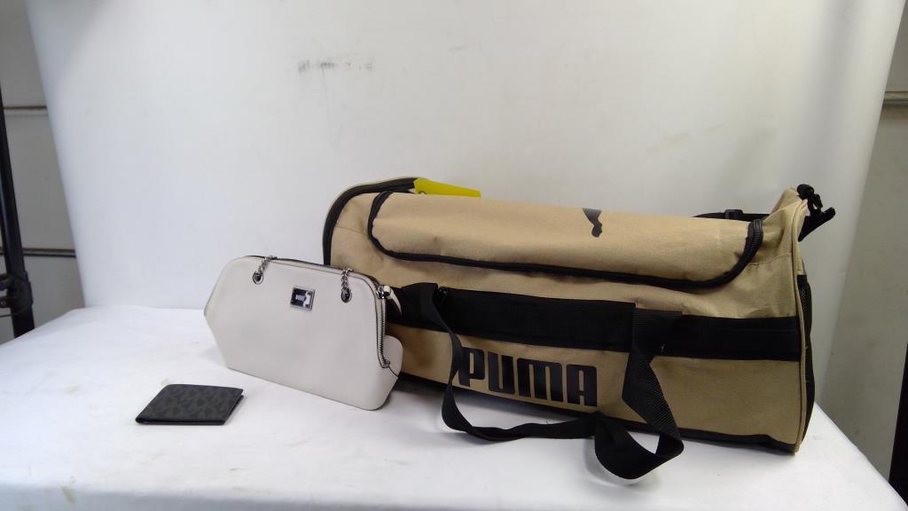 Puma Gym/athletic Bag, DKNY Purse, Michael Kors Wallet