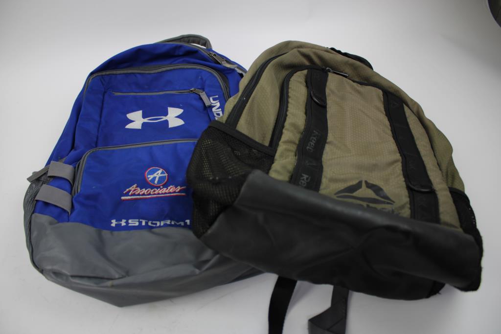 PUMA, Under Armour, Eastsport, Reebok Duffel Bag And Backpacks, 4 Pieces