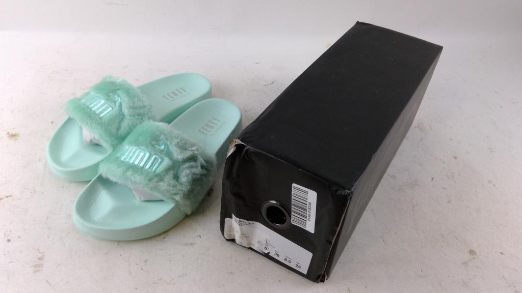 Puma Womens Fur Slides Size 8.5