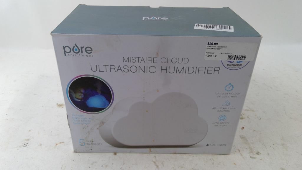 Pure Enrichment Mistaire Cloud Ultrasonic Humidifier