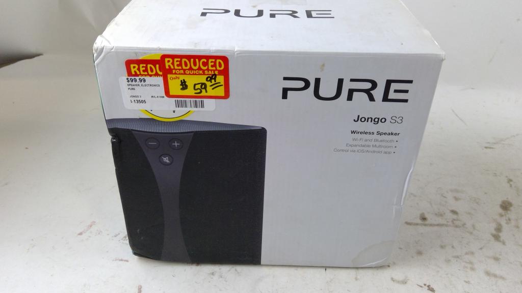 Pure Jongo S3 Wireless Speaker