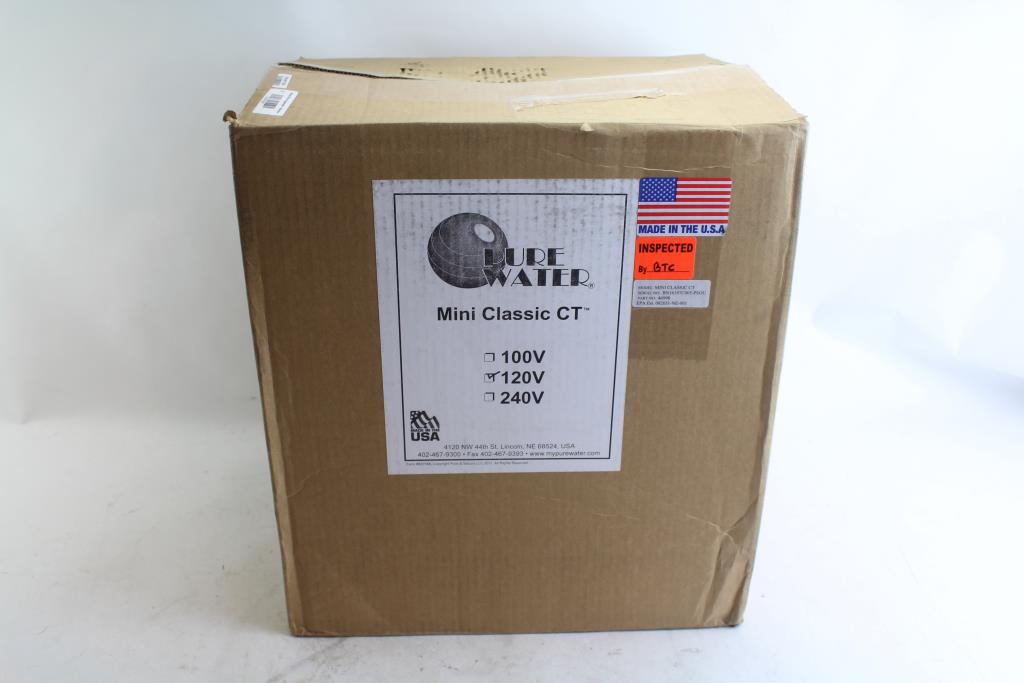 Pure Water Mini Classic Ct Water Distiller Property Room