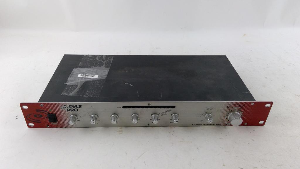 Pyle Pro 6 Channel Microphone Mixer