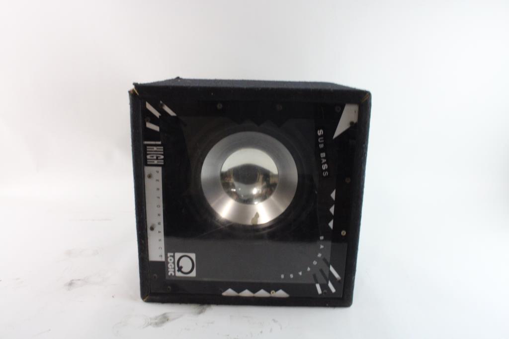 Q Logic Subwoofer Enclosure Property Room