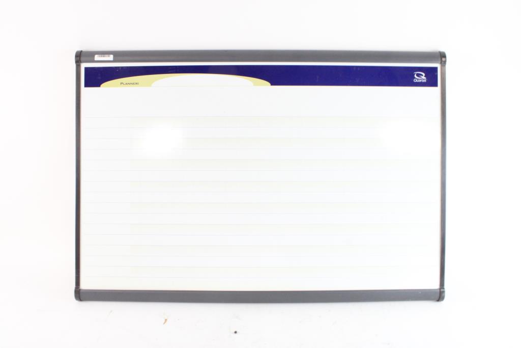 Quartet Whiteboard Planner Property Room