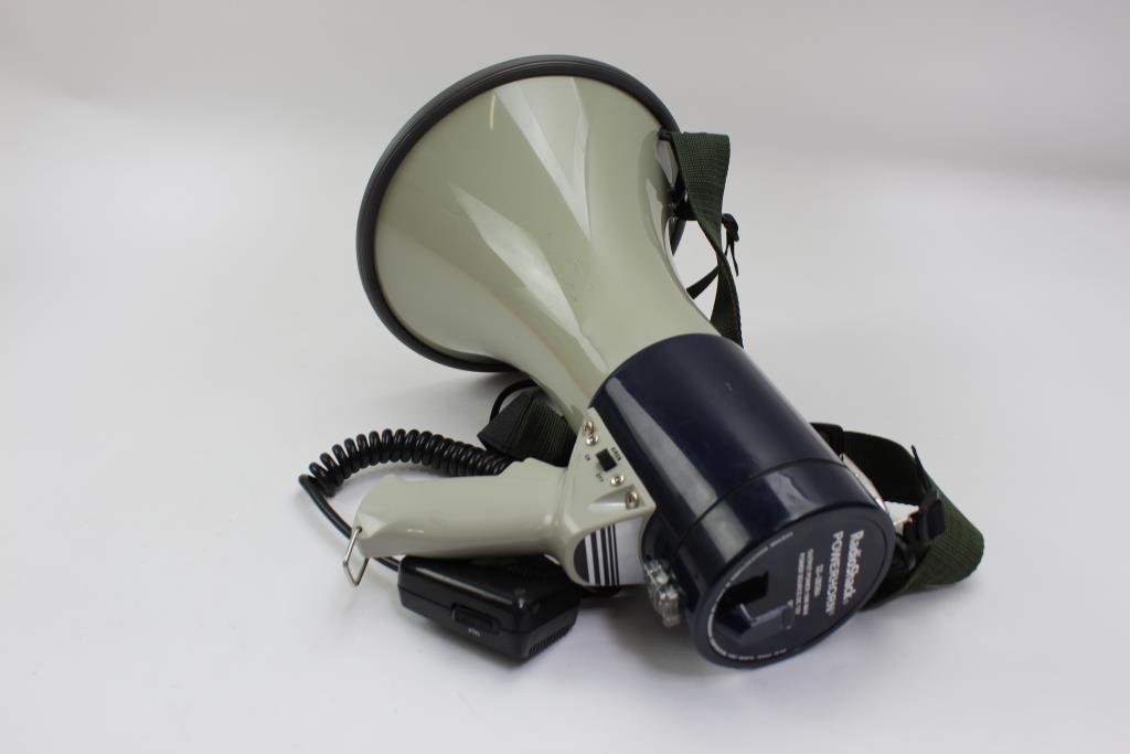 Radio Shack 322038A Powerhorn Megaphone Property Room