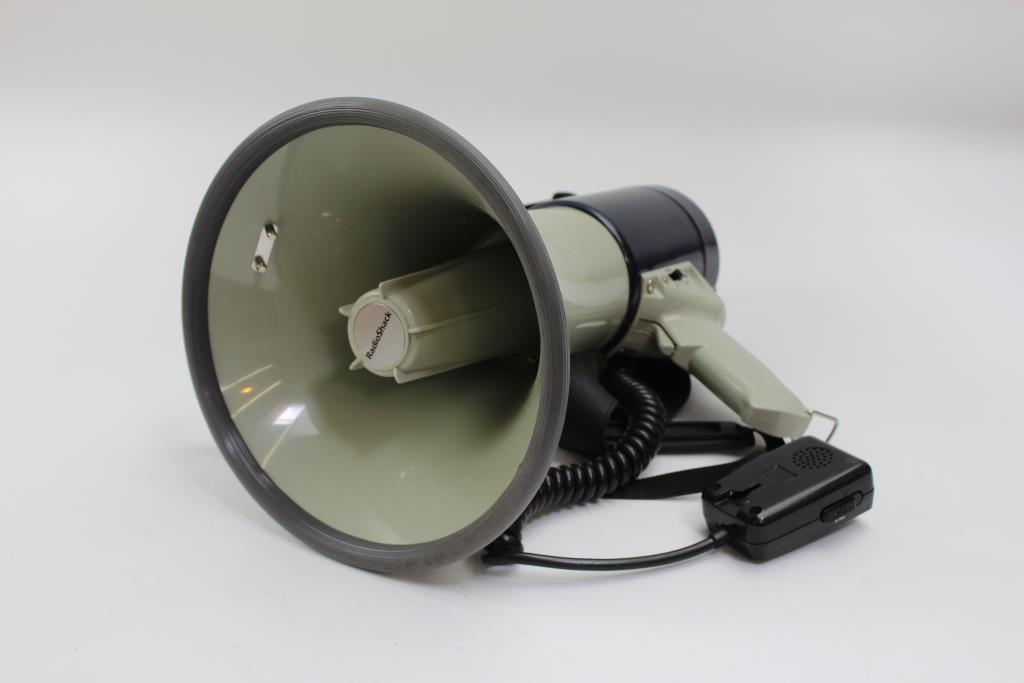 Radio Shack 322038A Powerhorn Megaphone Property Room