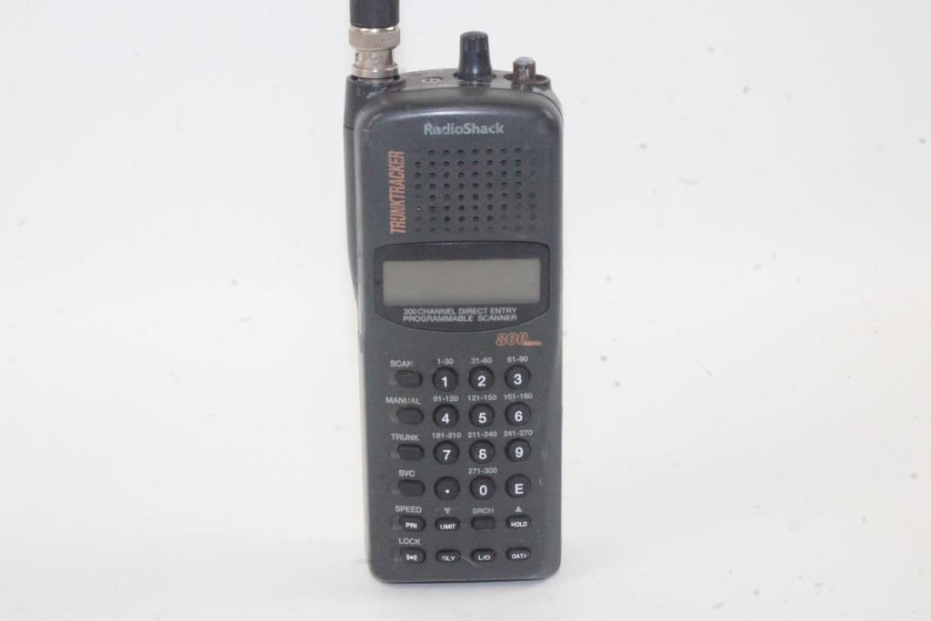 Radio Shack 800 Mhz 100 Channel Race Scanner Property Room