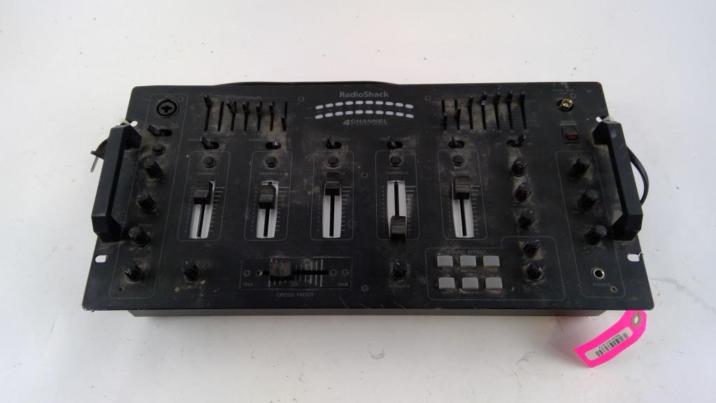 Radioshack 4 Channel Stereo Mixer