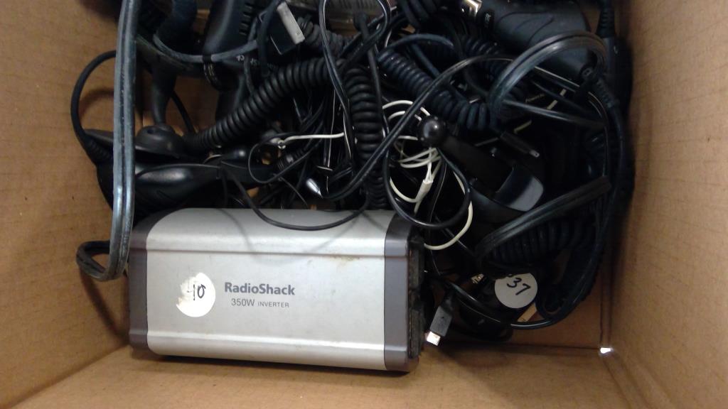 Radioshack Power Inverter And More, 5+ Pieces Property Room