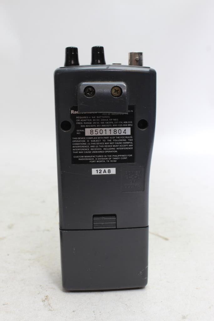 Radioshack Race Scanner Property Room