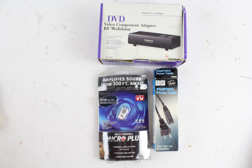 Radio Shack RF modulateur branchement
