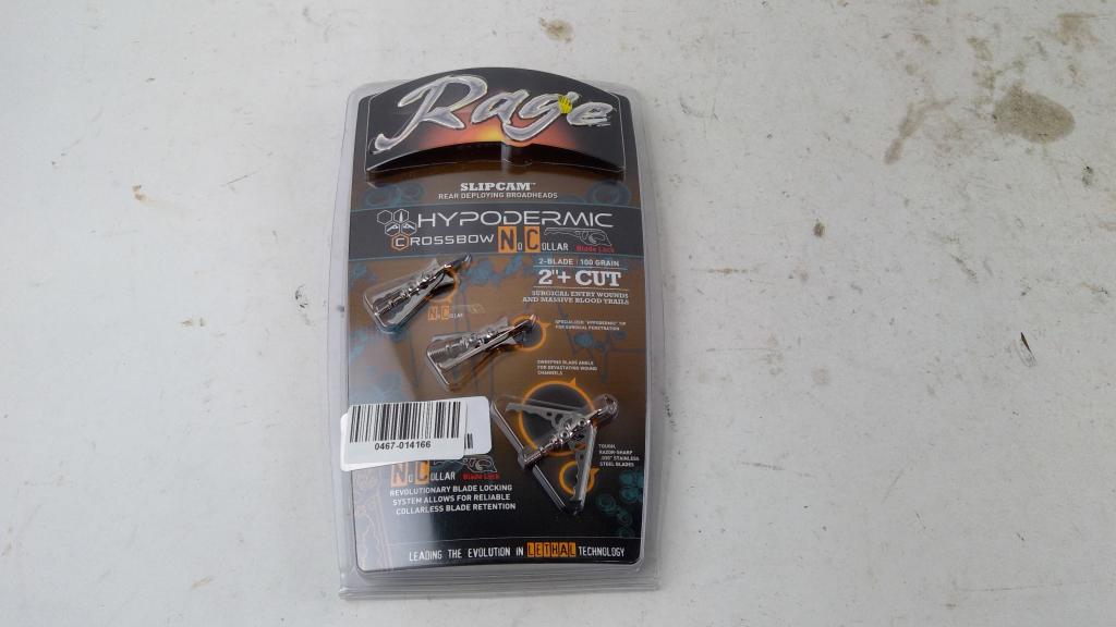 Rage Slipcam Broadheads