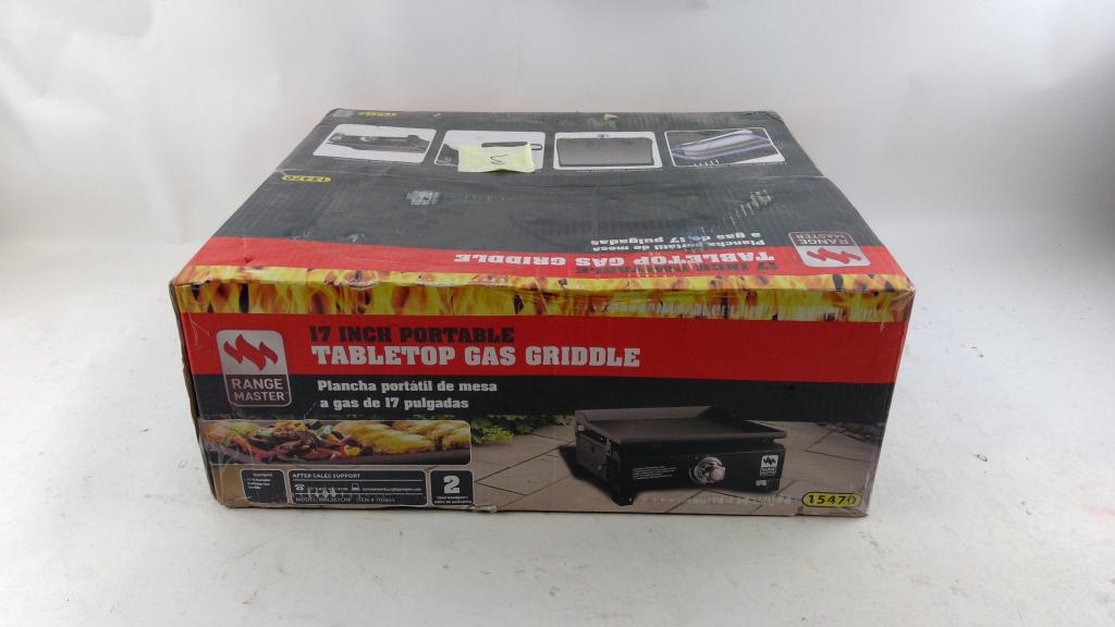 Range Master 17" Tabletop Gas Griddle