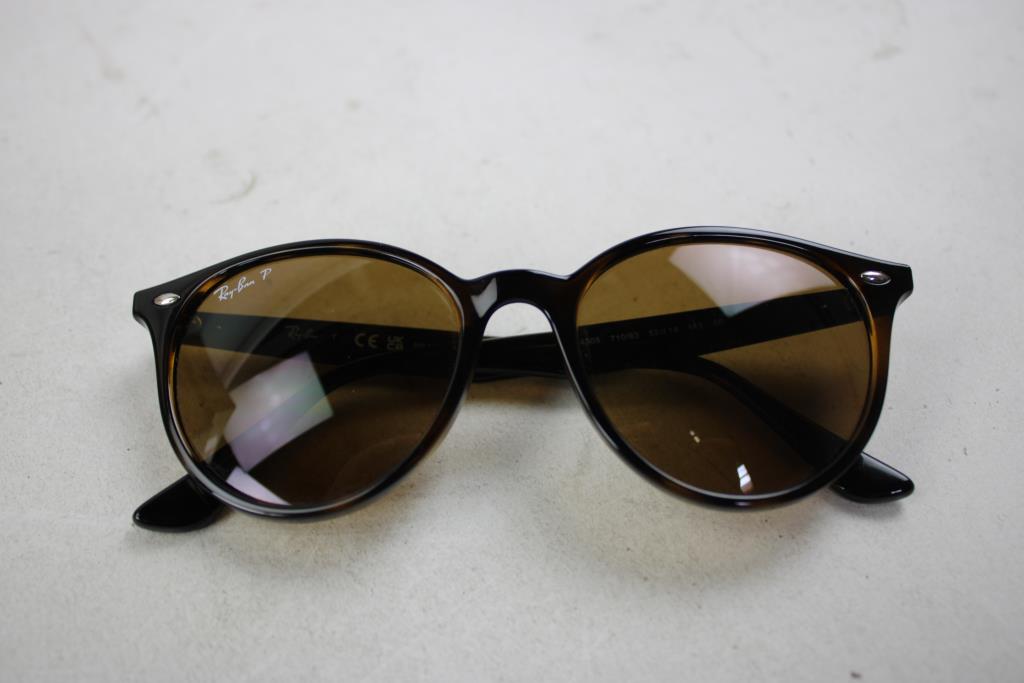 Ray Ban Polished Light Havana Frame With Brown Classic B-15 Lenses Sunglasses