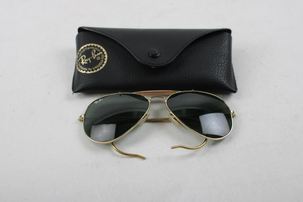 Ray-Ban Outdoorsman Glasses, Gold