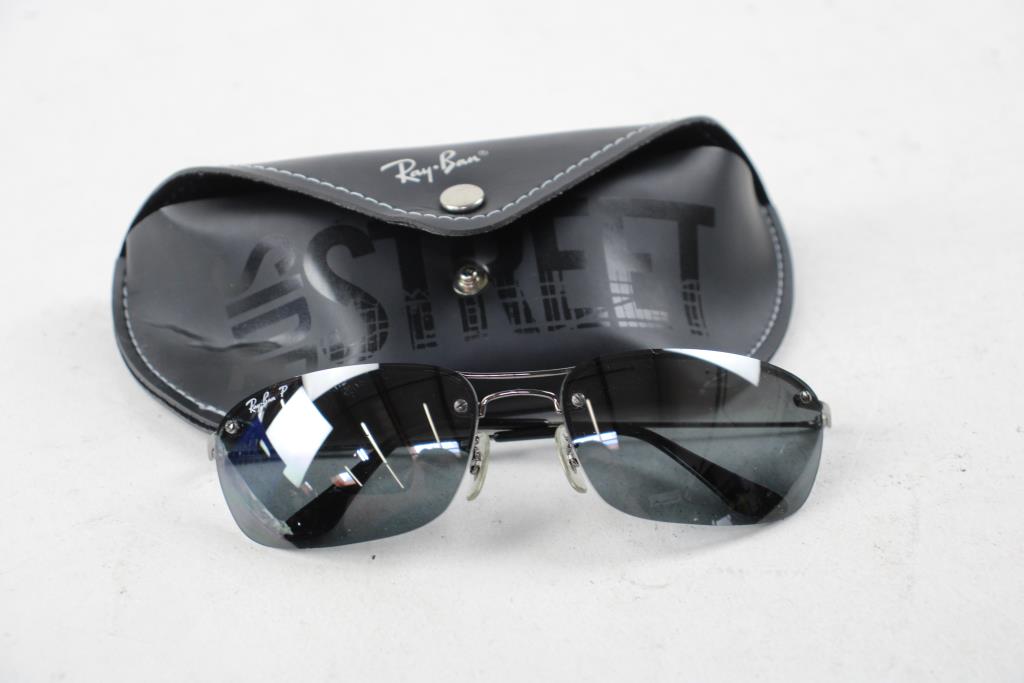 Ray-Ban Polarized Rimless Sunglasses