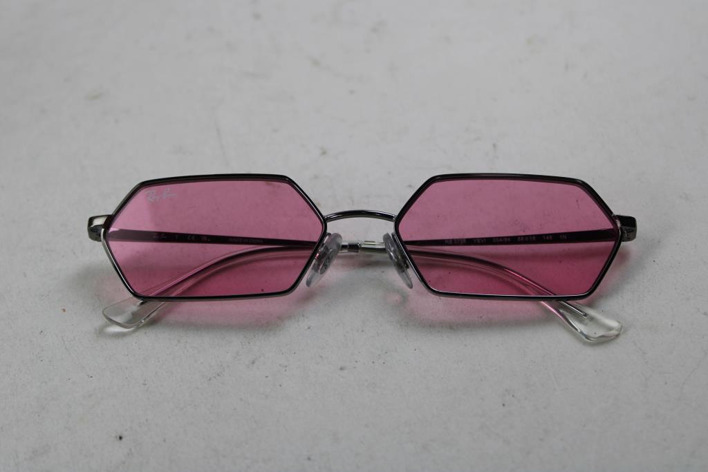 Ray-Ban Yevi Bio-Based Pink Sunglasses