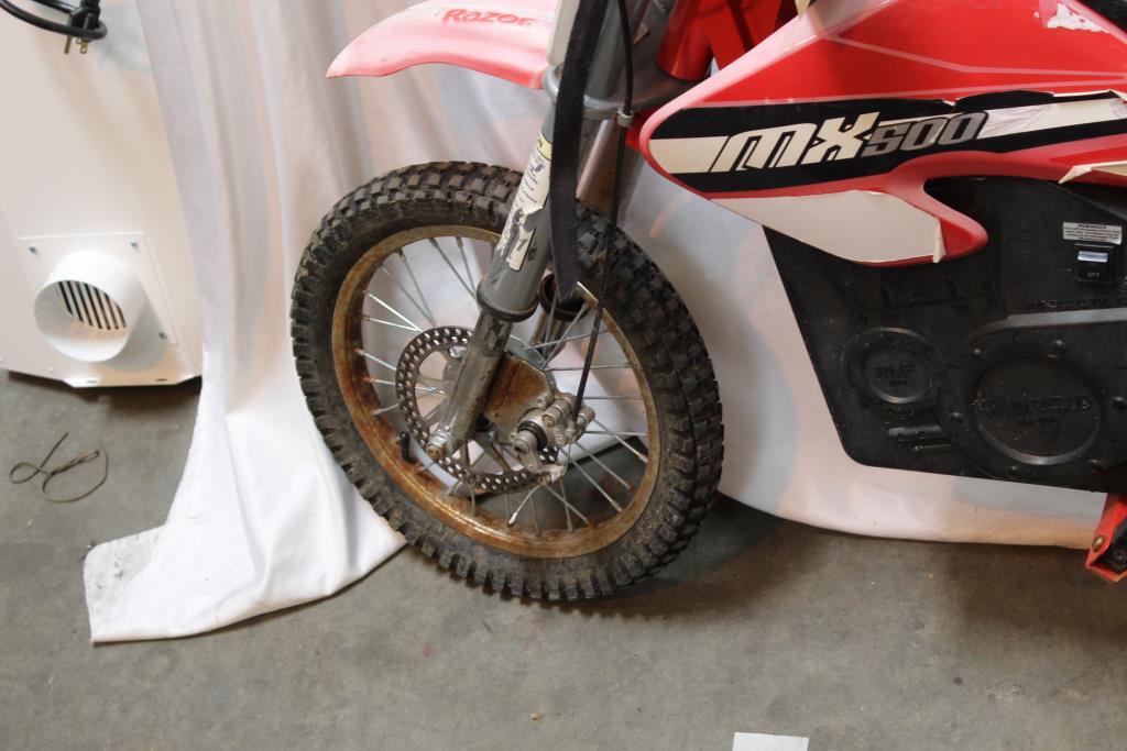 Razor Electric Motorcycle Property Room Razor Electric Motorcycle