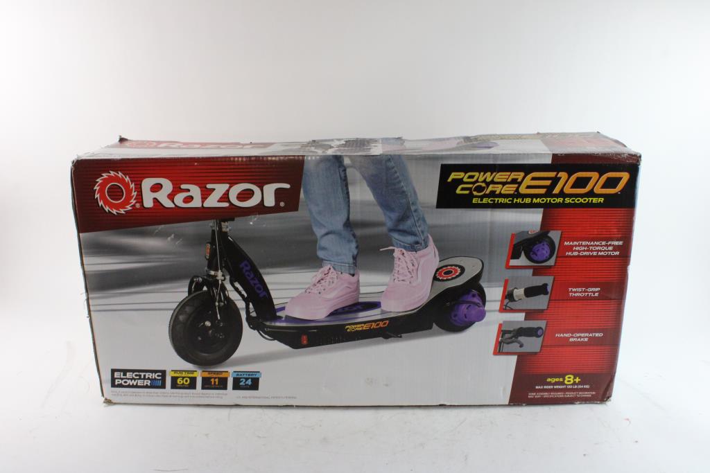 Razor Power Core E100 Electric Motor Scooter Property Room