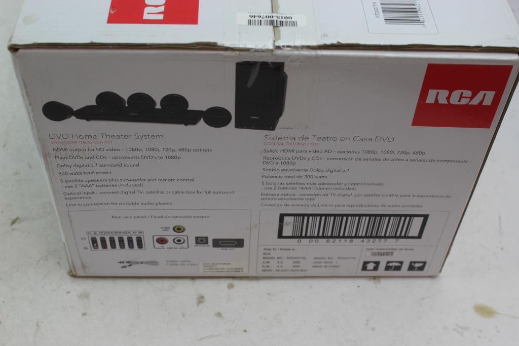 rca dvd home theater system 300 watts