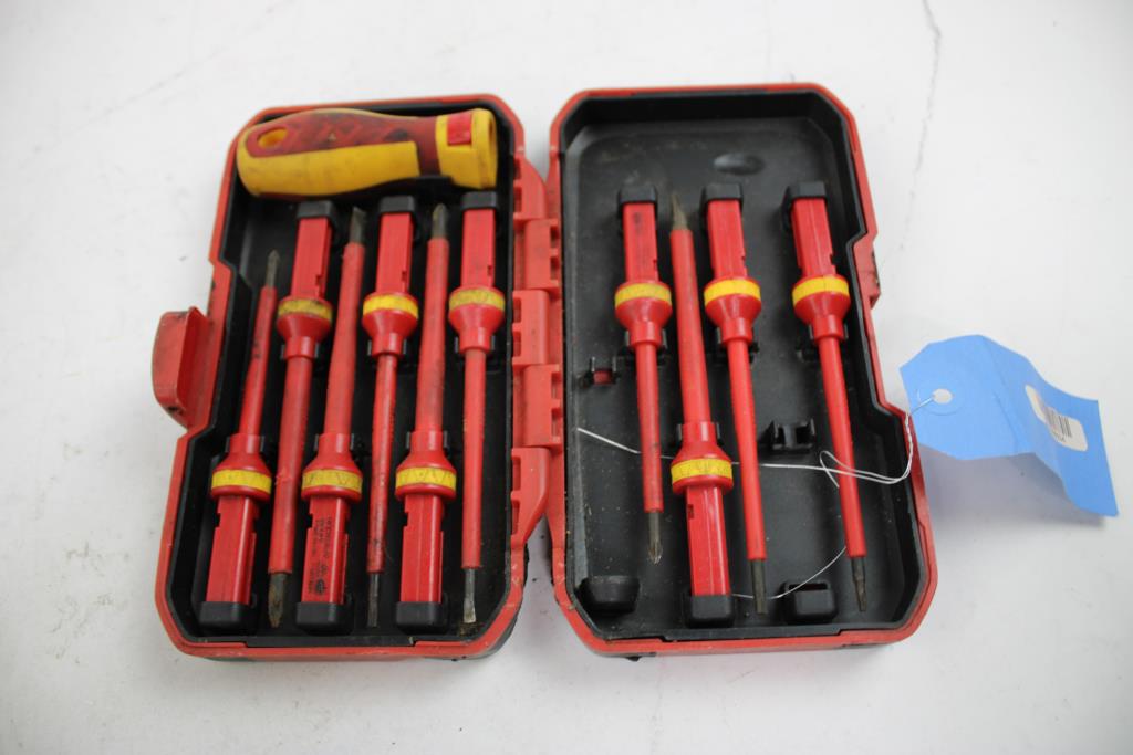 R'deer Magnetic Slotted Screwdriver Set