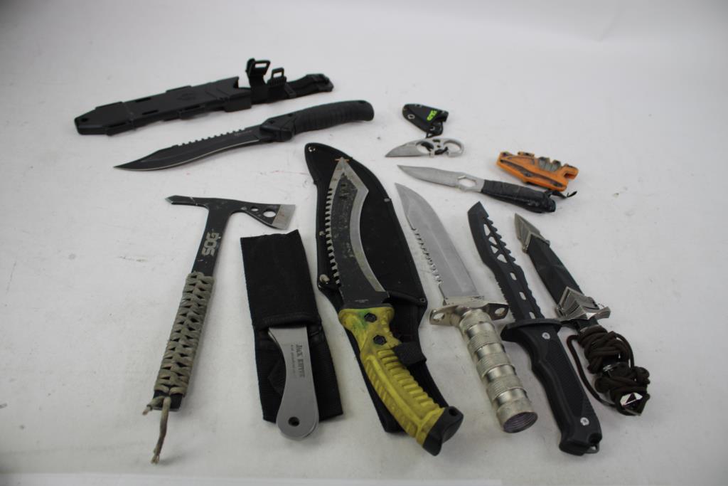 Reapr, Camillus, SOG, And Other Knives/Blades, Pieces